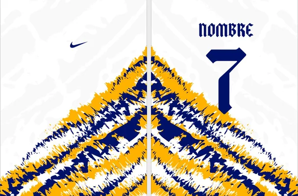 Pattern Blanco Amarillo Azul
