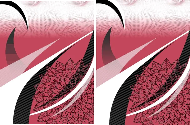 Pattern Design Floral Pink