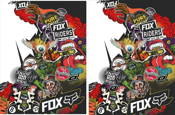 Pattern Design Fox Jersey