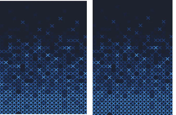 Pattern Geometric Blues 2023