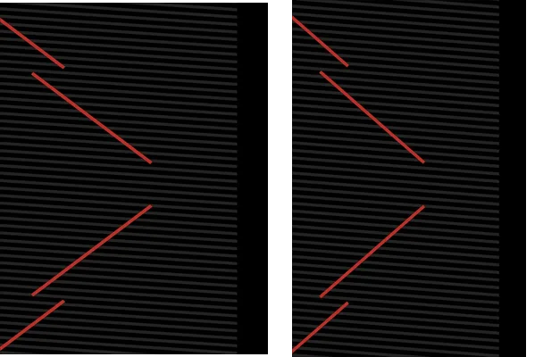 Pattern Lineal Negro Rojo