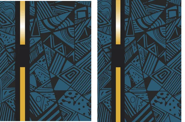 Pattern Sport Black and Blue