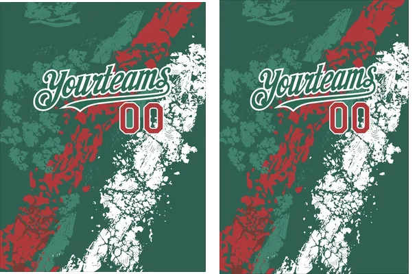 Pattern Sport Green and Red