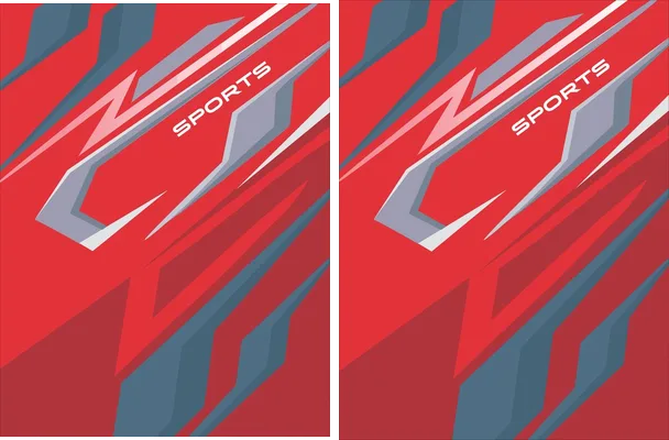 Pattern Sport Red Q 1