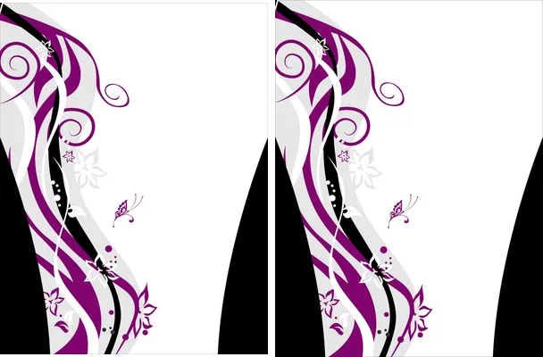 Pattern Sports Flowers Purpure