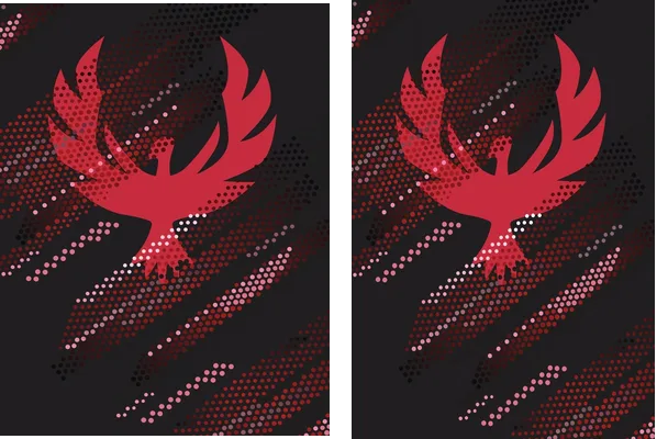 Pattern Sports Halftone Degrade