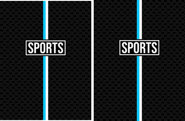 Pattern Sports Line Black