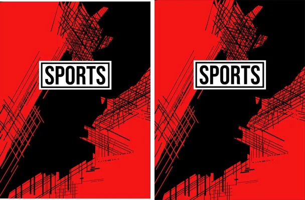 Pattern Sports Red Black Grunge