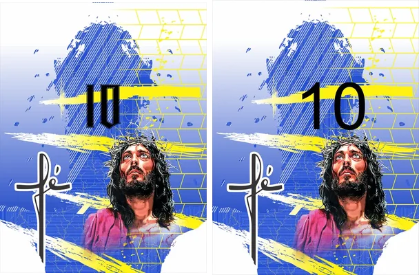 Pattern Sports Rostro Jesus Fe