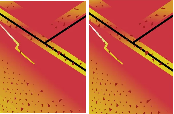 Pattern Sports Triangles Degrade