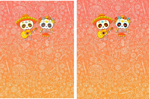 Pattern Vector Day Dead