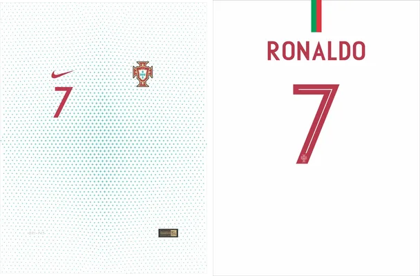Portugal Camiseta Visita 2018