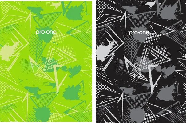 Pro One Grunge Verde Negro