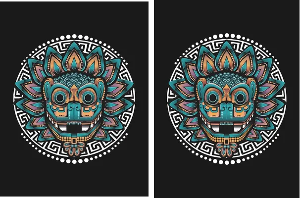 QUETZALCoATL VECTOR AZTECA