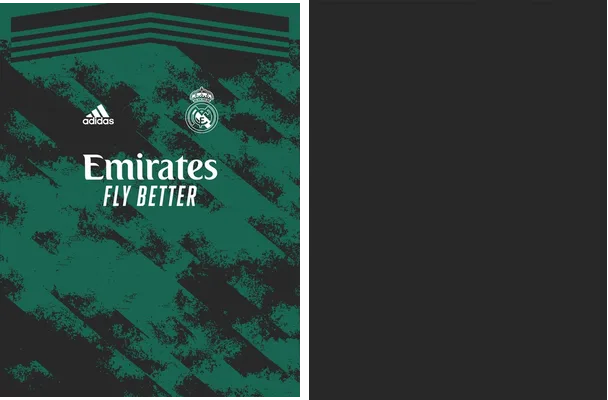 REAL MADRID CONCEPTO GRUNGE VERDE 2023