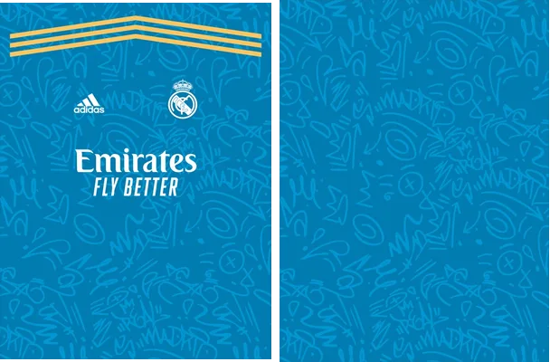 REAL MADRID VISITANTE 2021 2022