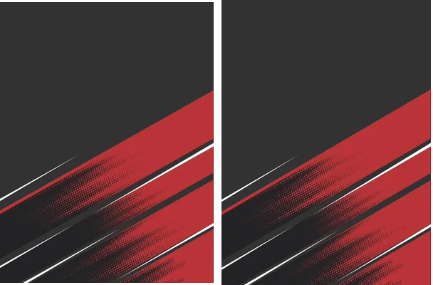 RED HALFTONE DESIGN
