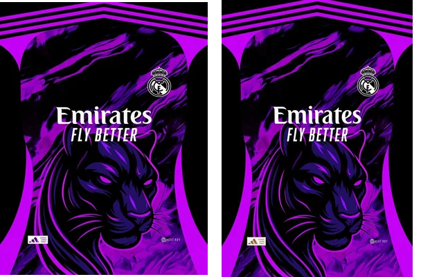 Real Madrid Black Panter