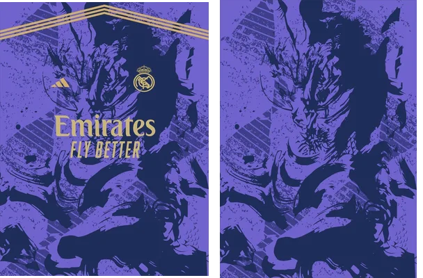 Real Madrid Morado Dragon Edition Q 1
