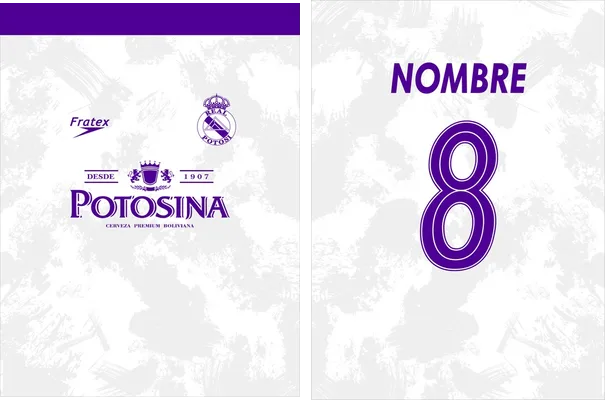 Real Potosi Jersey Blanco 24 PRO Q 1