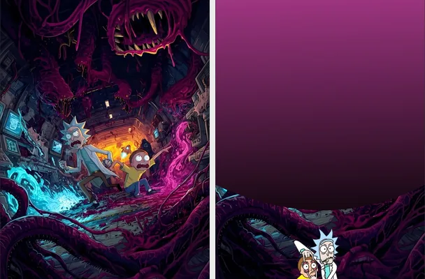 Rick and Morty Morado 26