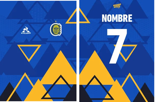 Rosario Central Blue Jersey 25