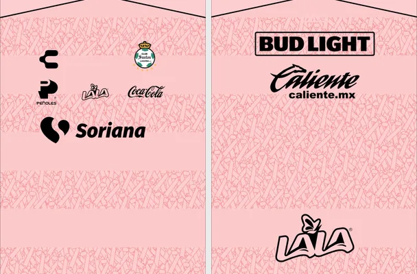 SANTOS LAGUNA 2026 MUJER ROSA