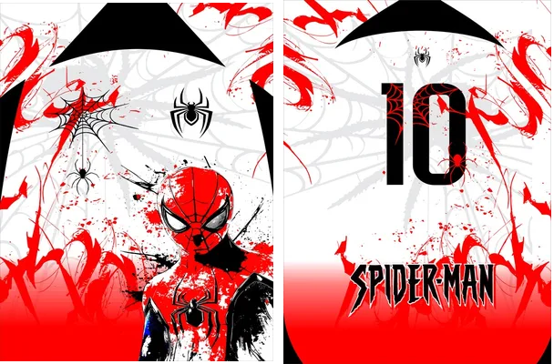 SPIDERMAN DESING WHITE