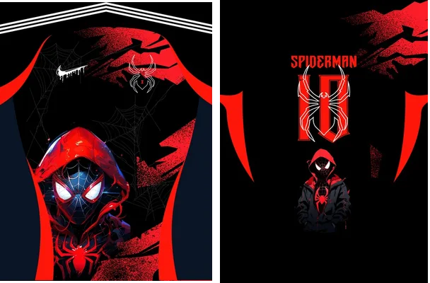SPIDERMAN MILES BLACK