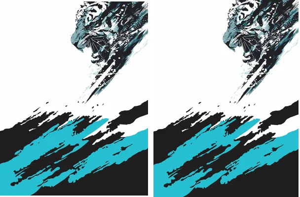 SPORTS CONCEPT GRUNGE TIGER