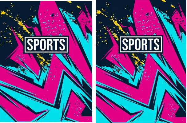 SPORTS DESIGN PATTERN GRUNGE