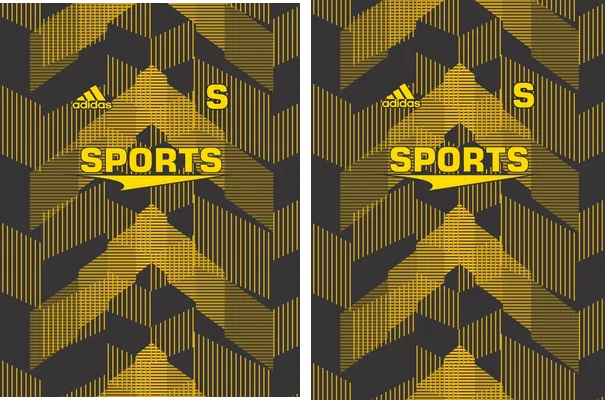 SPORTS JERSEY YELLOW LINEAS