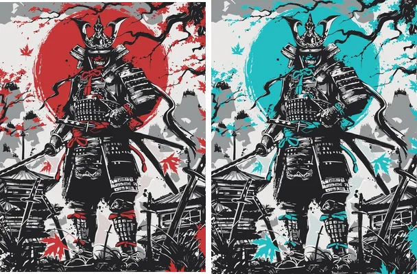 Samurai Japones Duo Color