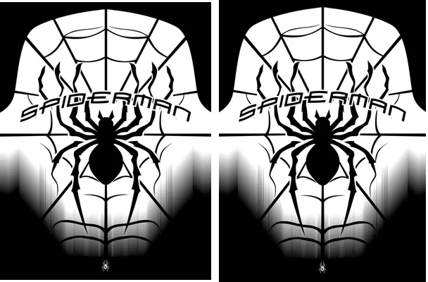 Spiderman Black S