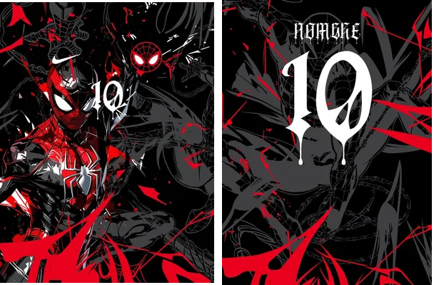 Spiderman Dark Black Interclasse VS25