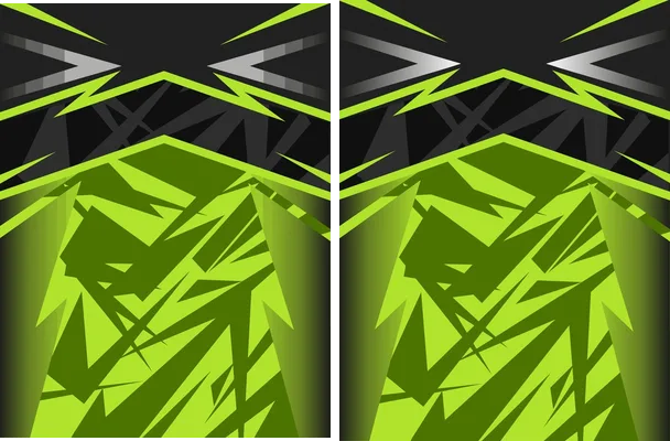 Sport Green Geometric
