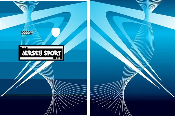 Sport Lineas degradado celeste negro