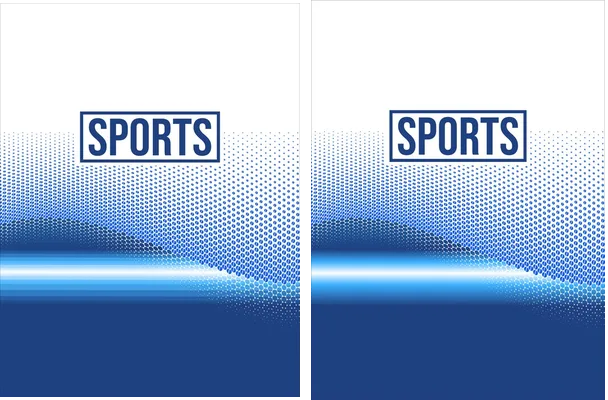 Sports Chinito Pointillizer Degrade