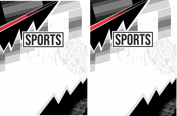 Sports Chinitos Pointillizer Black