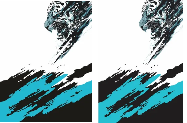 Sports Concept Grunge Tiger Q 1