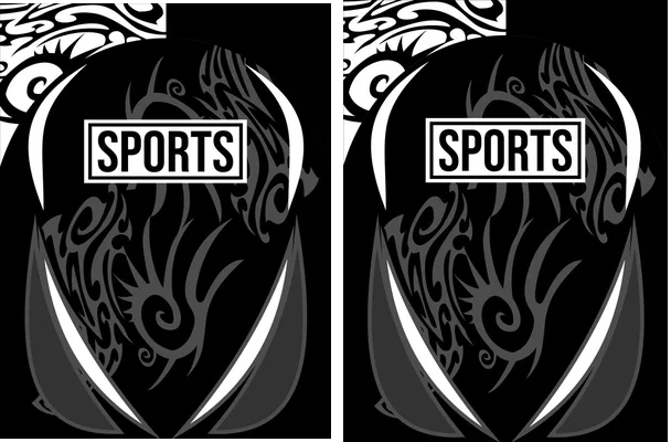 Sports Damask Black 2023