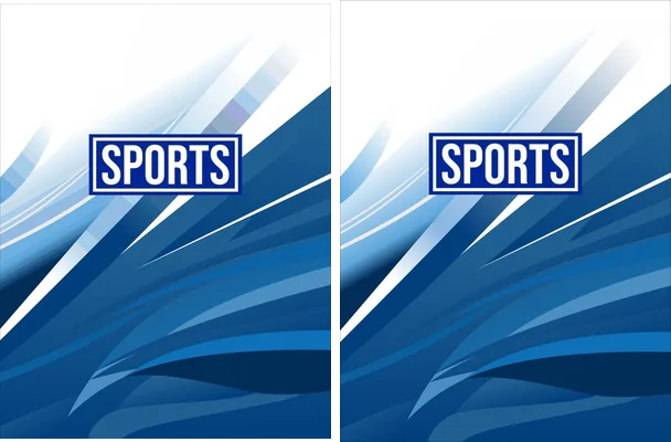 Sports Degrades Geometric Blue