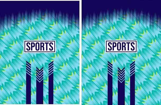 Sports Geometrics Blue