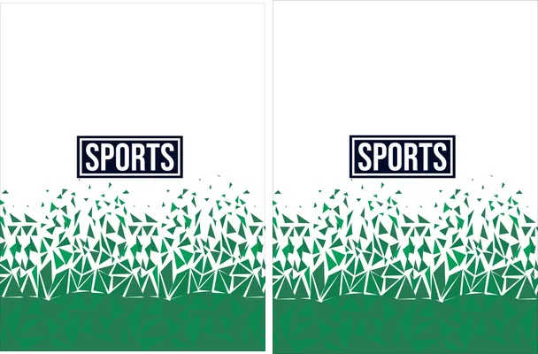 Sports Geometrics Concept
