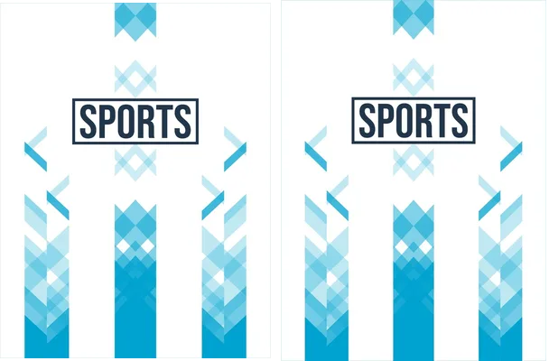 Sports Geometrics Gradient 2023