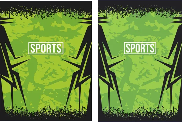 Sports Grunge Green