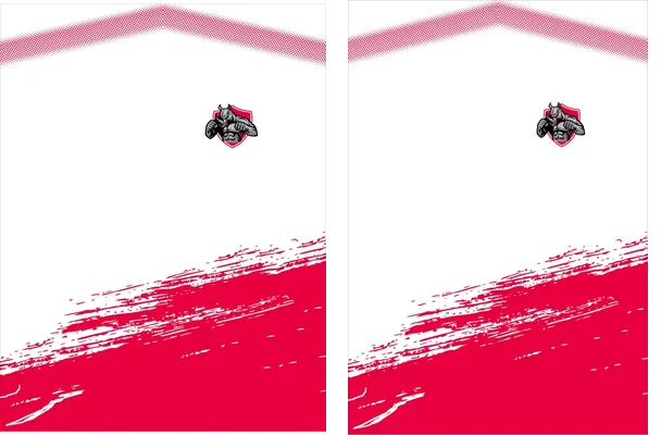 Sports Grunge Red Q 1