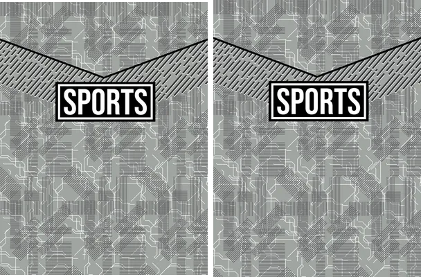 Sports Lines Geometrics Pattern