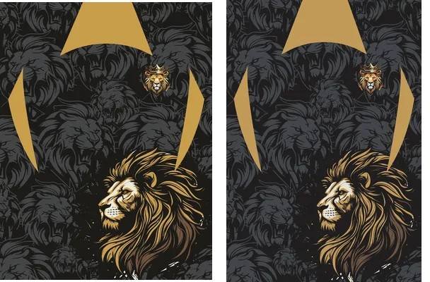 Sports Lion Pattern