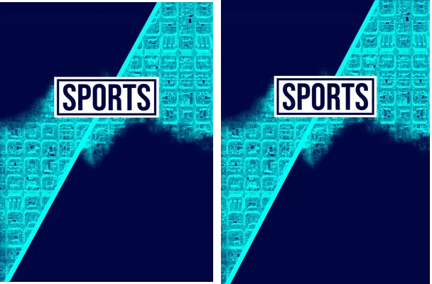 Sports Pattern Barcelona City